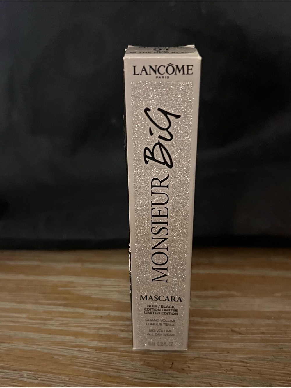 Lancôme Monsieur Big Mascara - Silver Glitter Packaging